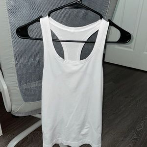 lululemon white tank top size 2
